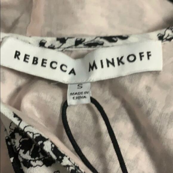 REBECCA MINKOFF‎ BLACK & WHITE DRESS S - Picture 9 of 12